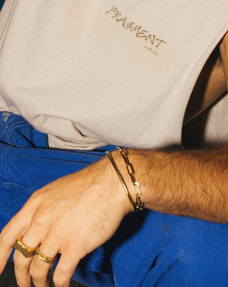 Gold Bracelet – Bali – Snake Chain – Fragment Studio