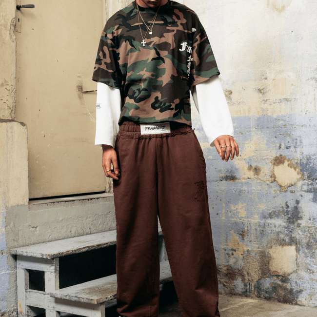 BROWN SWEATPANTS - FRAGMENT STUDIO