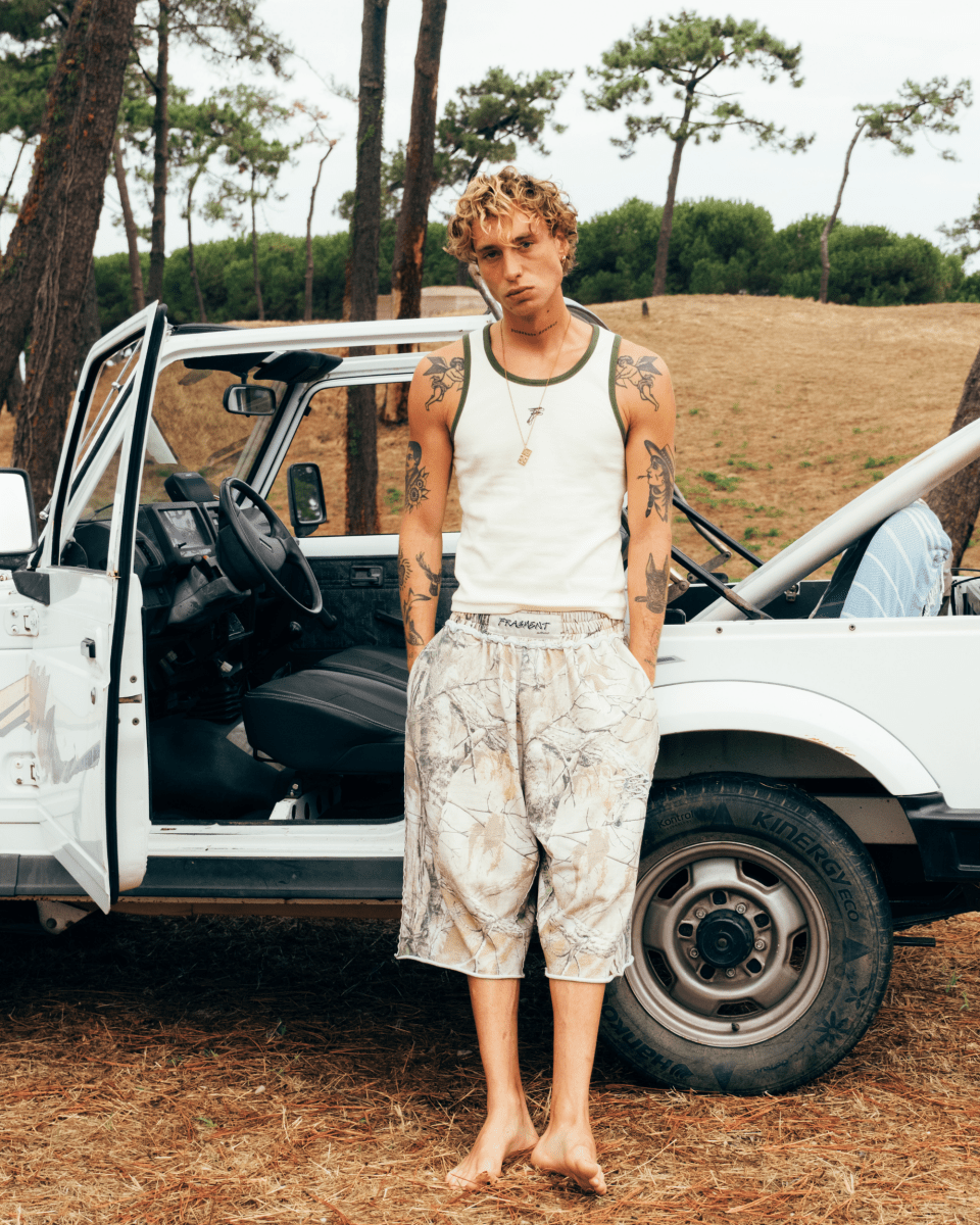 CREAM TANK TOP - FRAGMENT STUDIO