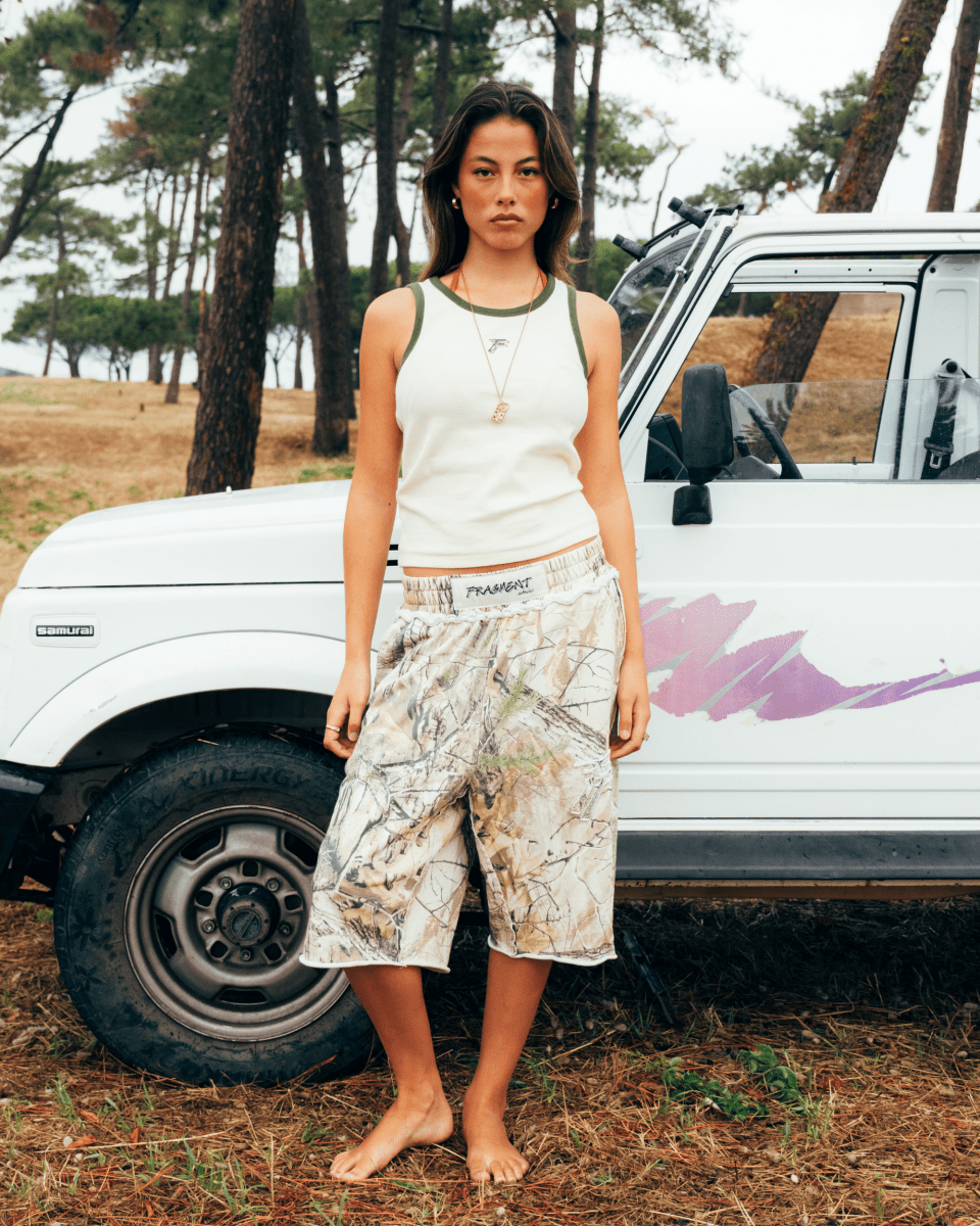 CREAM TANK TOP - FRAGMENT STUDIO