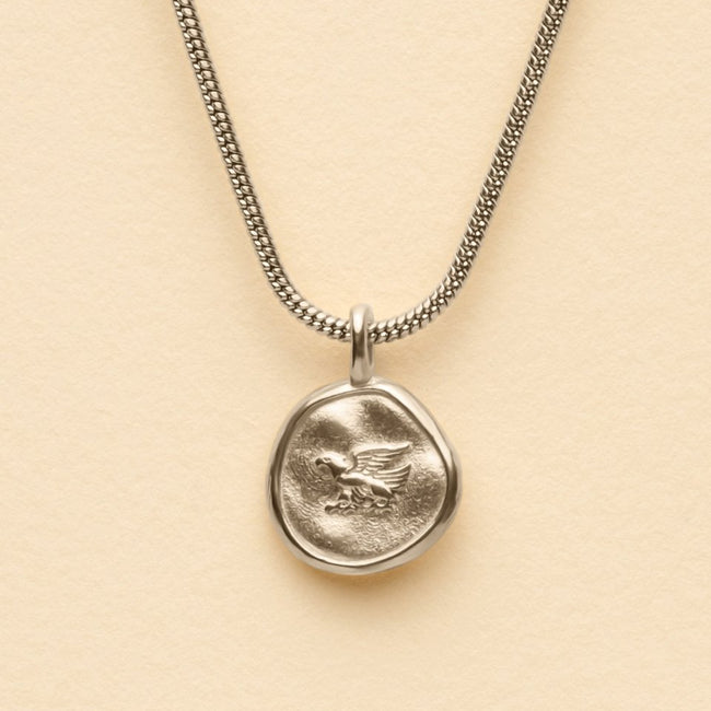 EAGLE MEDALLION PENDANT - FRAGMENT STUDIO