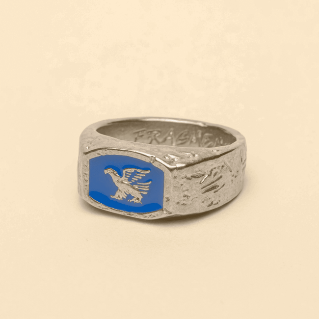 EAGLE RING - BLUE - FRAGMENT STUDIO