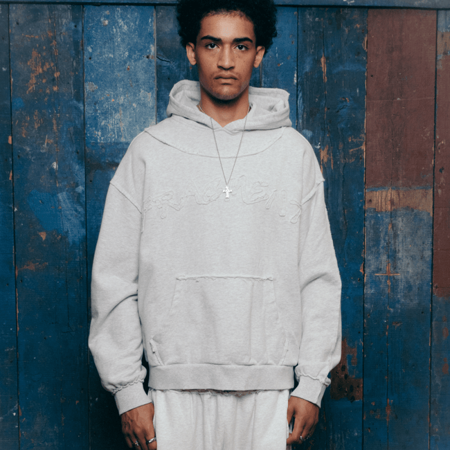 GREY HOODIE - FRAGMENT STUDIO