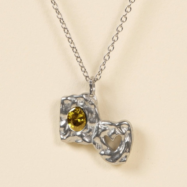 HEARTLESS PENDANT VOL 2 YELLOW TOPAZ - FRAGMENT STUDIO