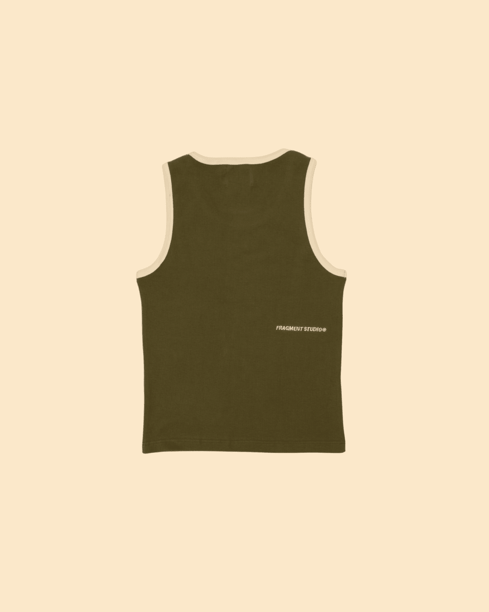 KHAKI TANK TOP - FRAGMENT STUDIO
