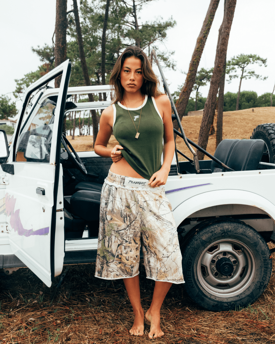 KHAKI TANK TOP - FRAGMENT STUDIO