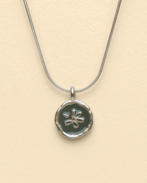 LOST PETAL NECKLACE - KHAKI
