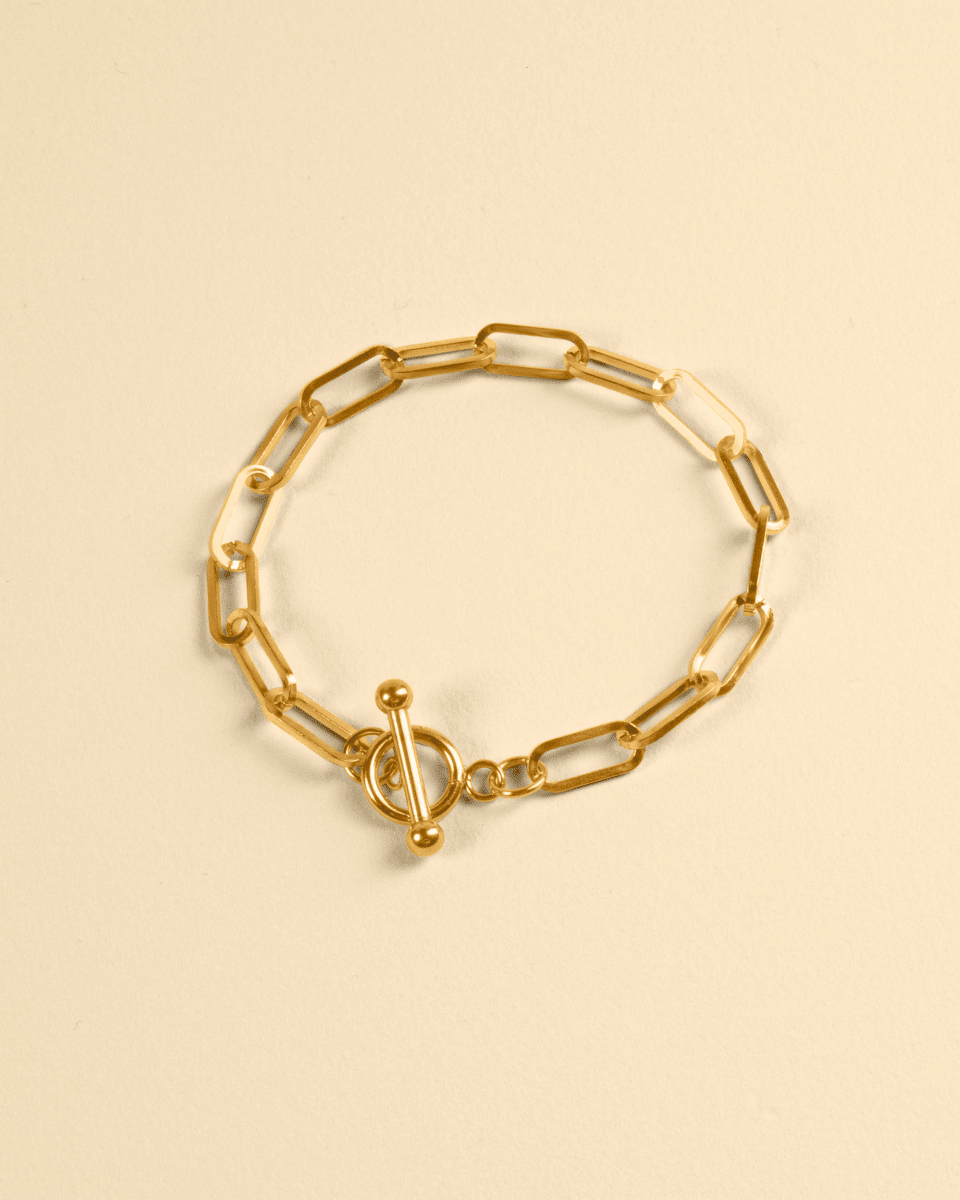 Gold Bracelet – Paperclip – Paperclip Link Chain – Fragment Studio