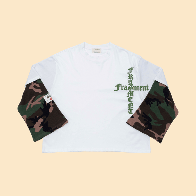 REDEMPTION LONGSLEEVE - WHITE - FRAGMENT STUDIO