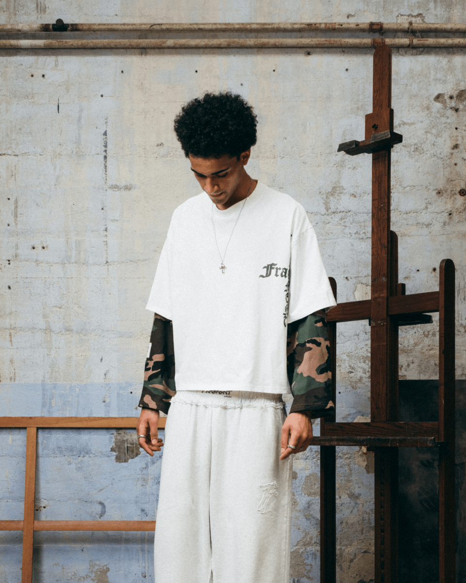 REDEMPTION LONGSLEEVE - WHITE - FRAGMENT STUDIO