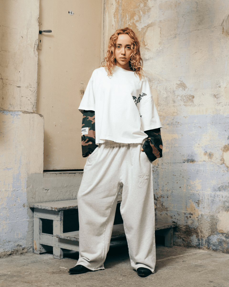 REDEMPTION LONGSLEEVE - WHITE - FRAGMENT STUDIO
