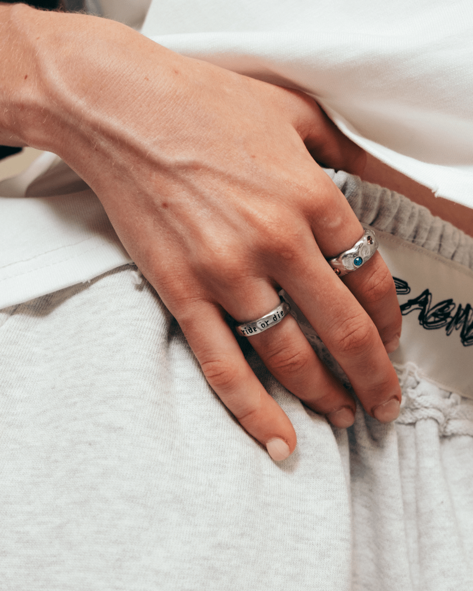 RIDE OR DIE RING - FRAGMENT STUDIO
