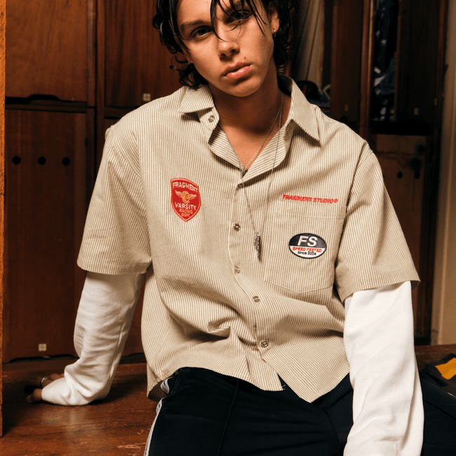 SCHOOL SHIRT - long sleeve - FRAGMENT STUDIO