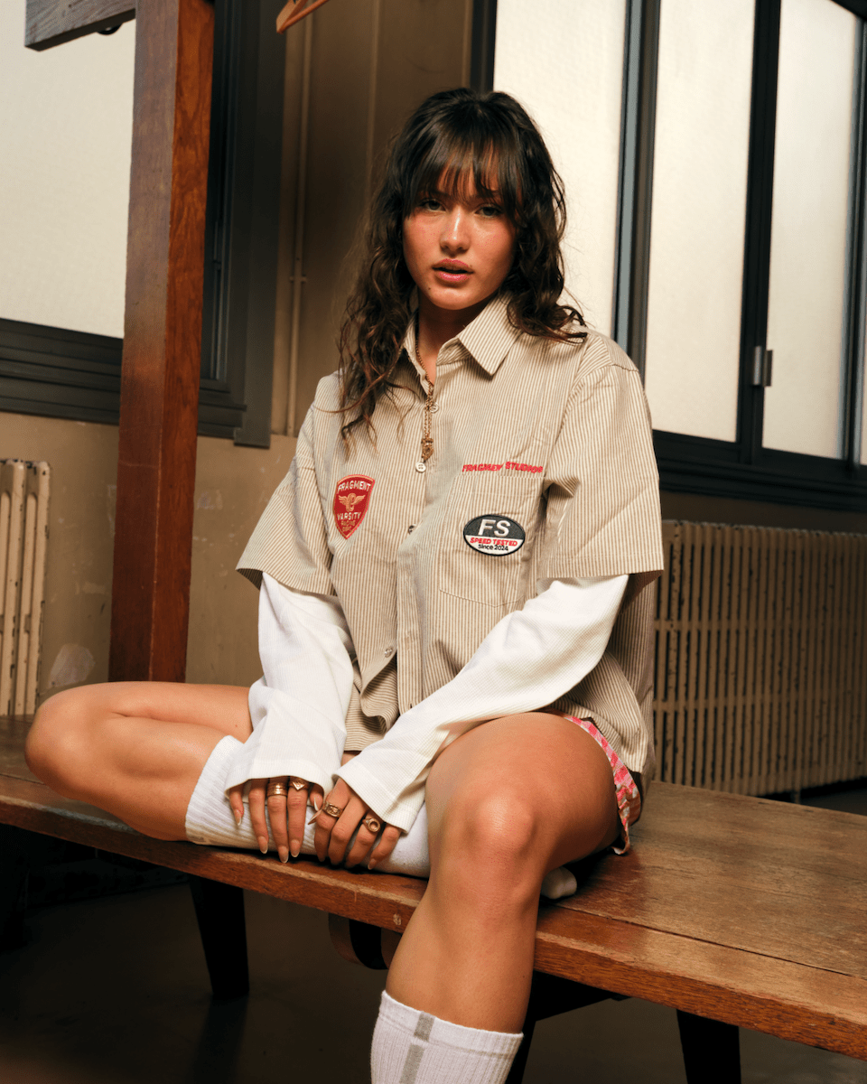 SCHOOL SHIRT - long sleeve - FRAGMENT STUDIO