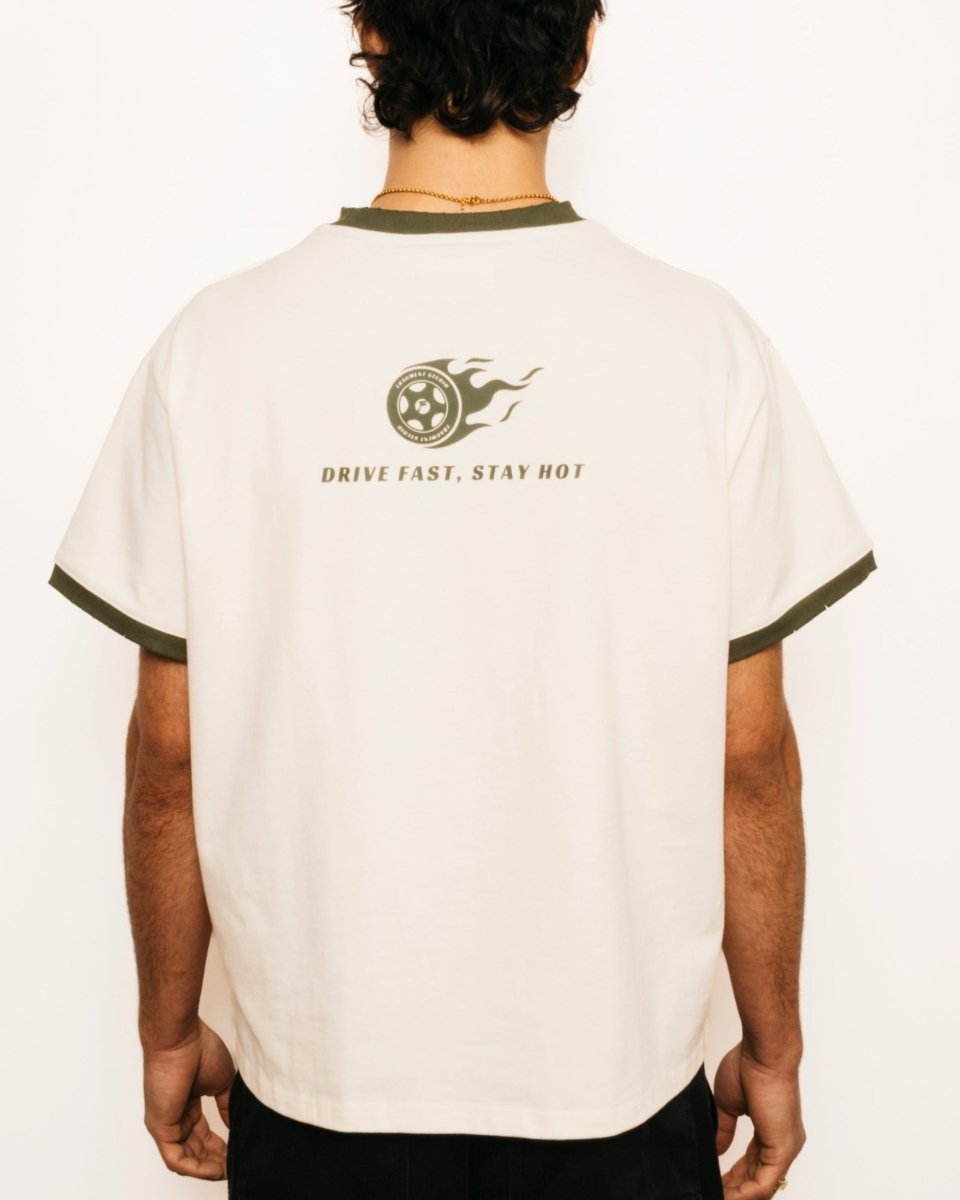 T - SHIRT FLAME RUNNER - FRAGMENT STUDIO