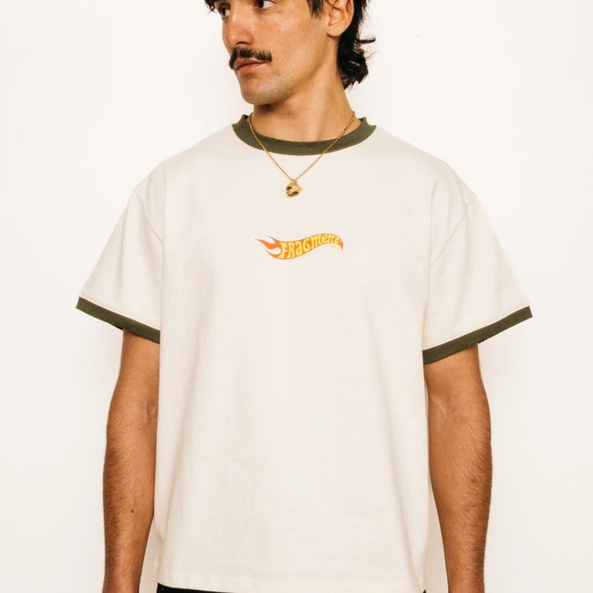 T - SHIRT FLAME RUNNER - FRAGMENT STUDIO