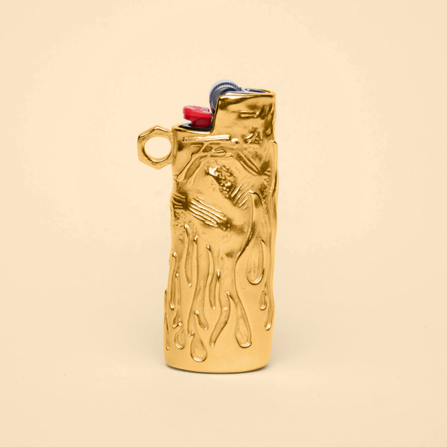 FLAME LIGHTER HOLDER [GOLD]