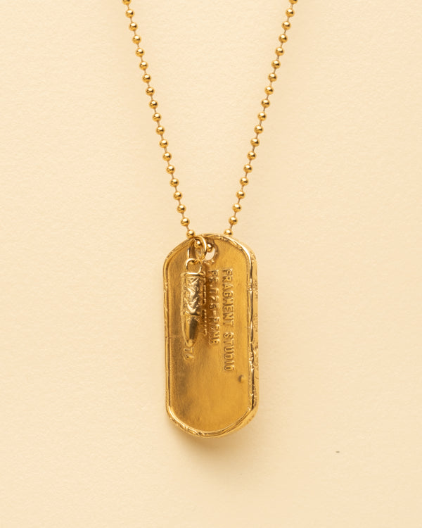 DOG TAG PENDANT [GOLD]