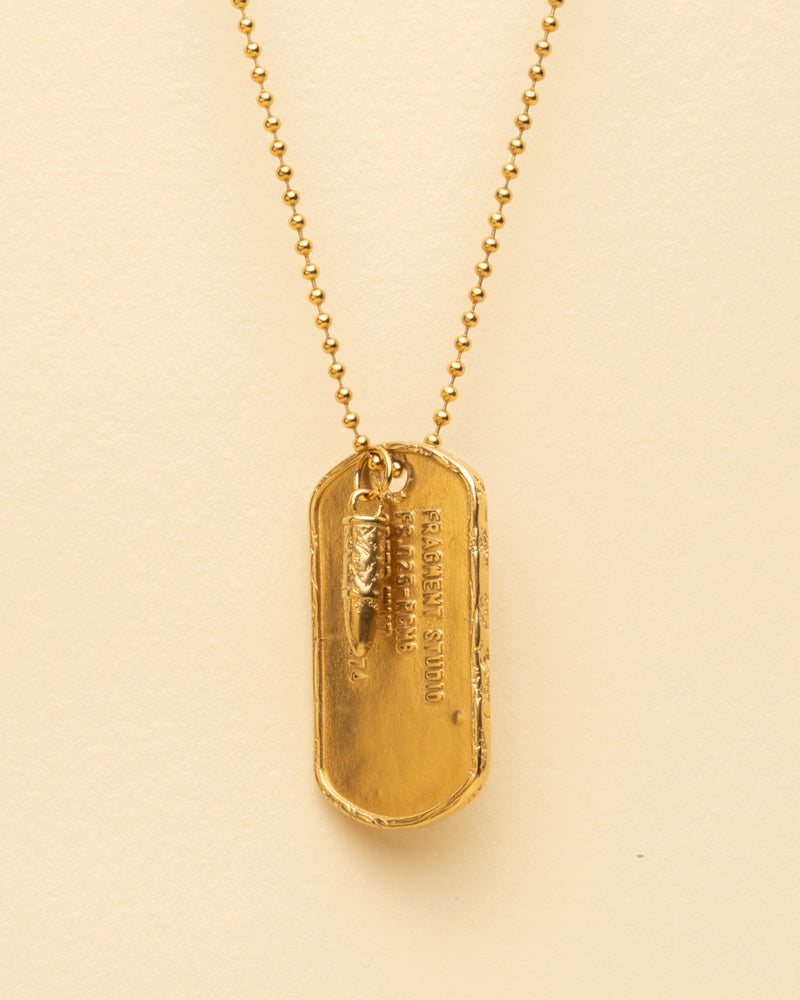 DOG TAG PENDANT [GOLD]