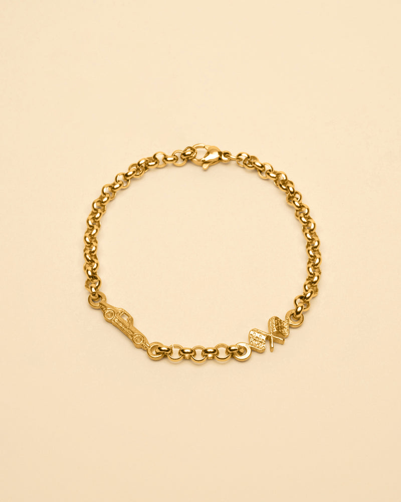 RACING BRACELET [GOLD]