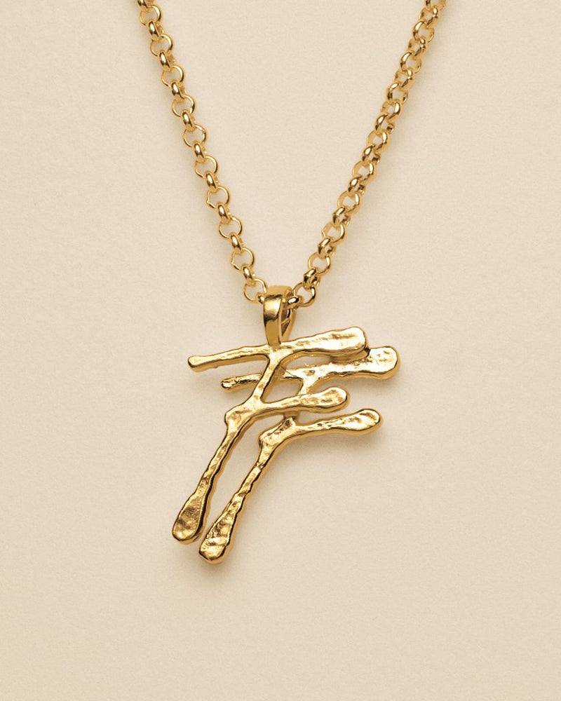 925 SIGNATURE NECKLACE [GOLD] - FRAGMENT STUDIO