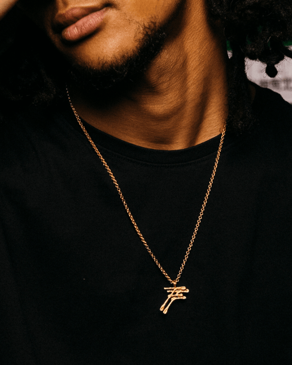 925 SIGNATURE NECKLACE [GOLD] - FRAGMENT STUDIO