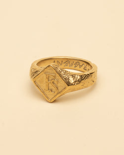 SEAL RING [GOLD]