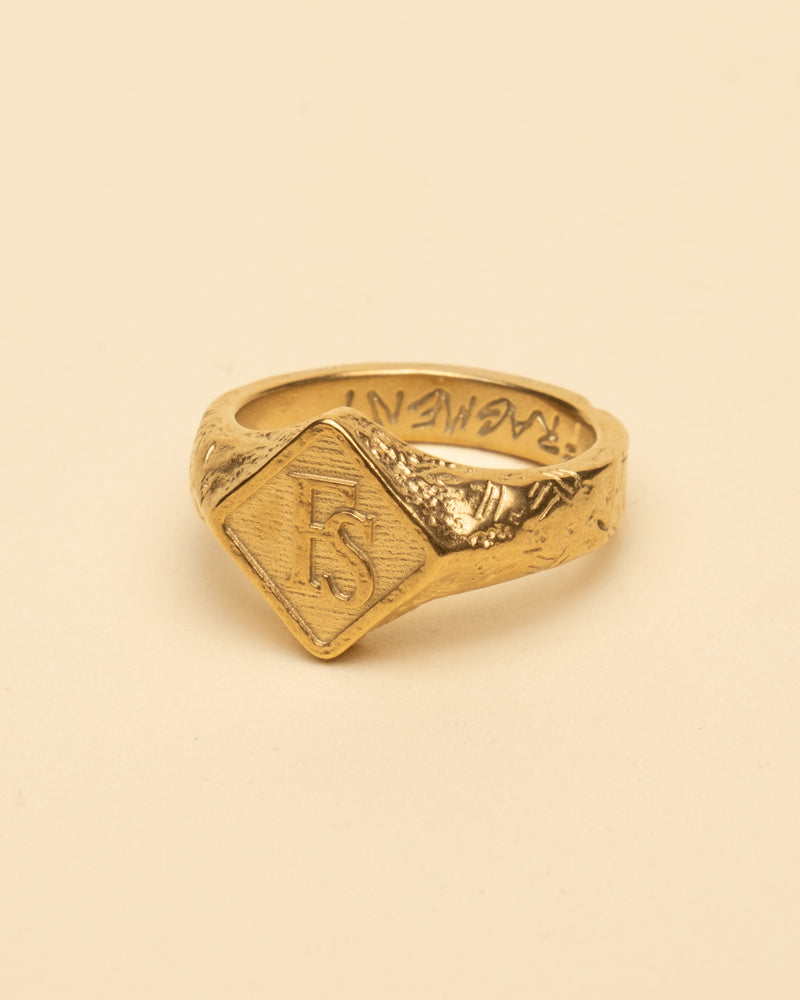 SEAL RING [GOLD]