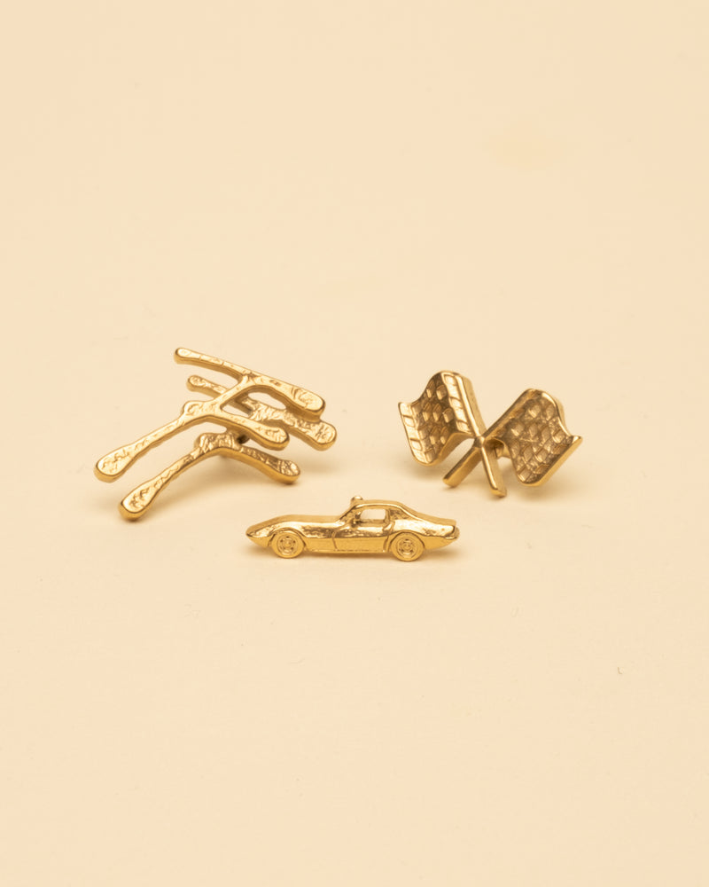 RACING PINS [GOLD]