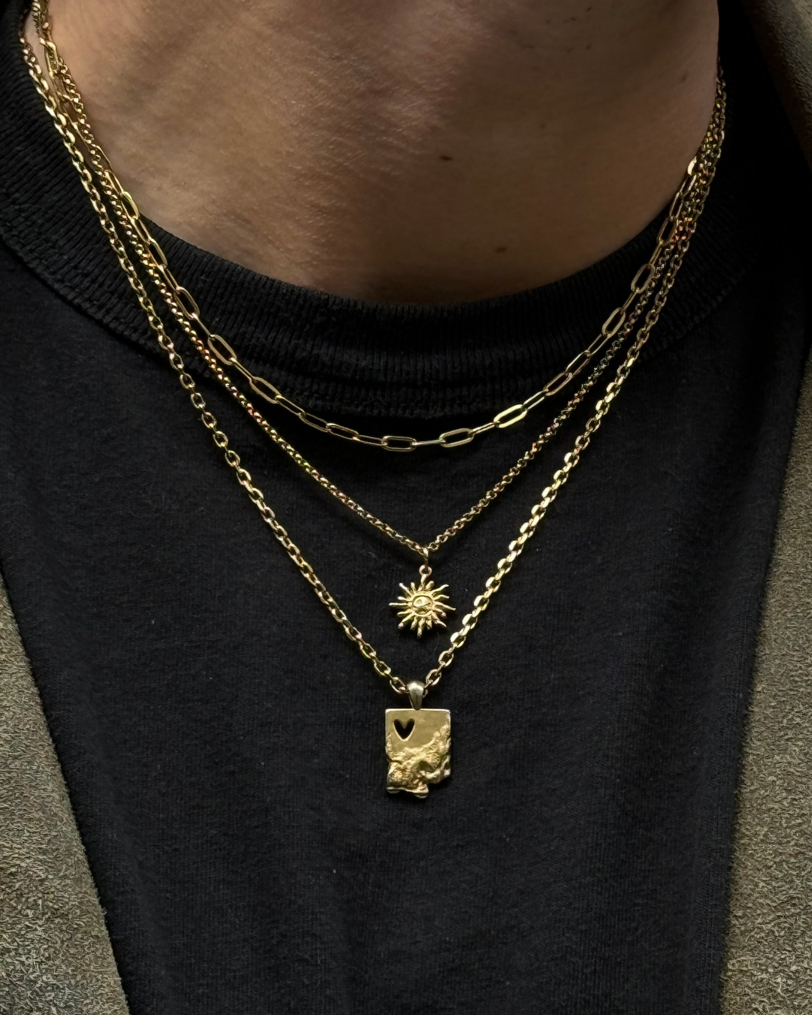SOLAR FLARE NECKLACE [GOLD] – FRAGMENT STUDIO