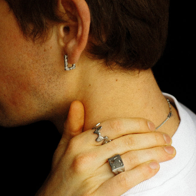 Frame Earring - FRAGMENT STUDIO