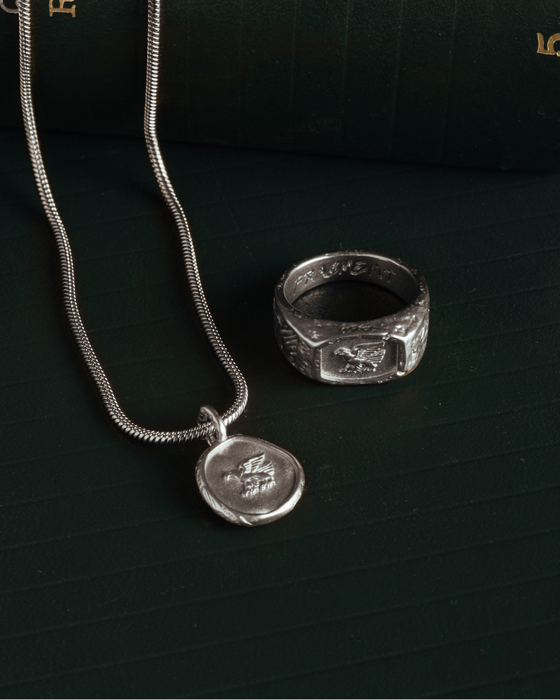 EAGLE MEDALLION PENDANT