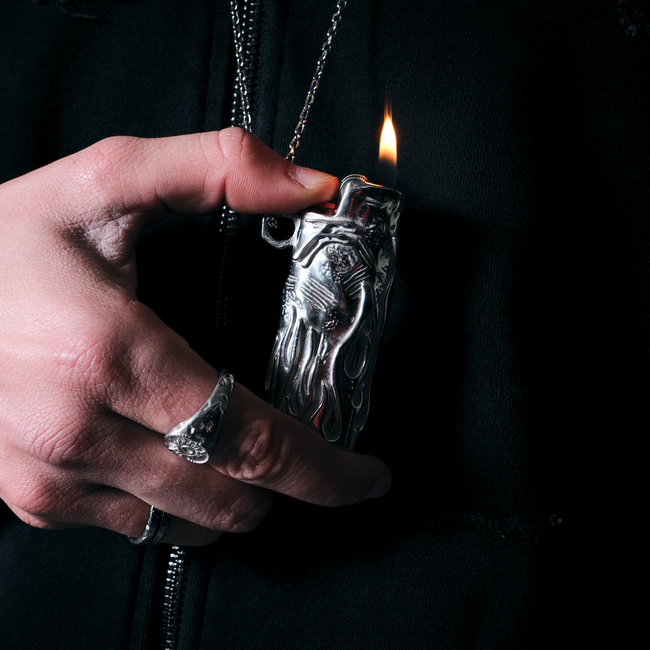 FLAME LIGHTER HOLDER