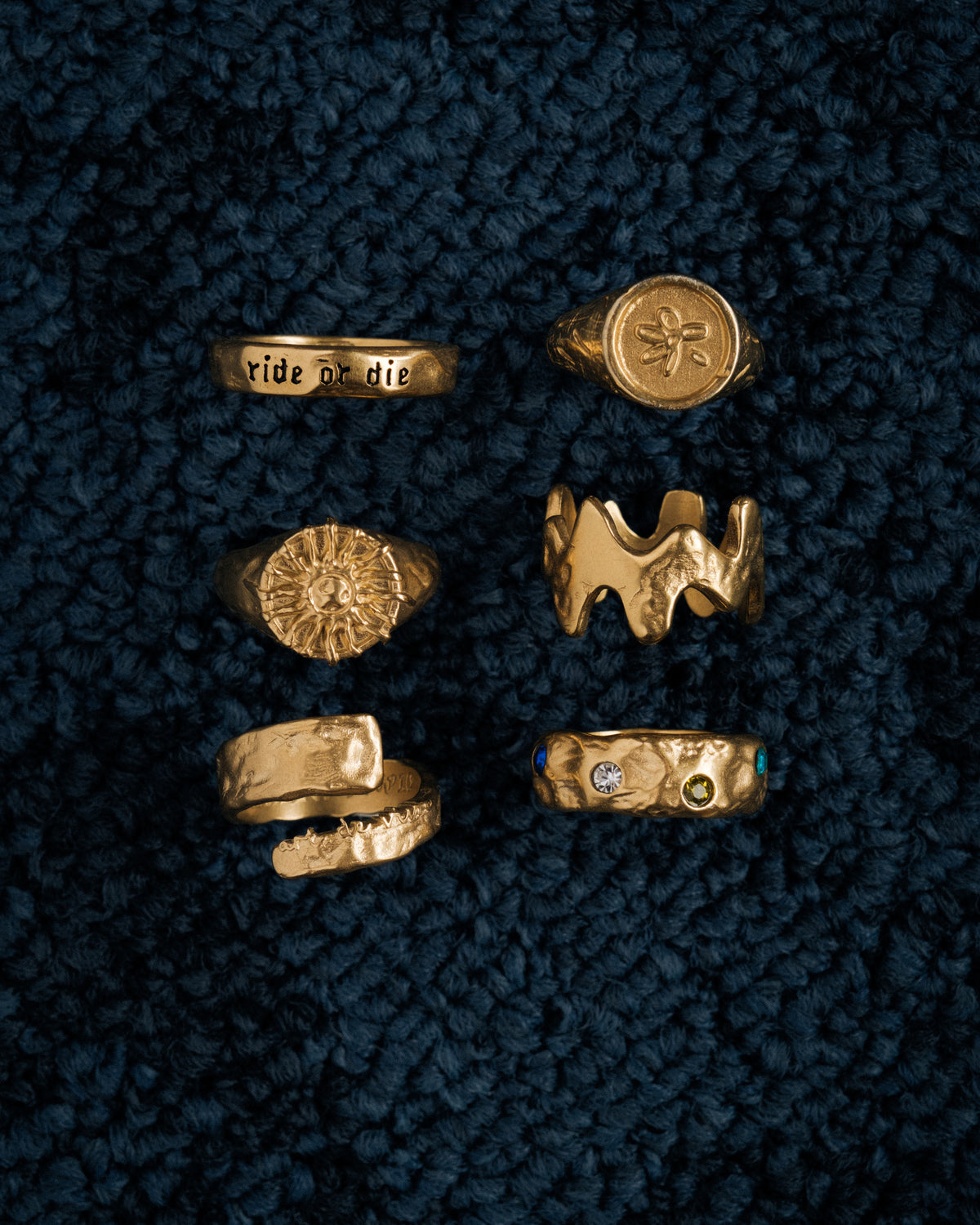 ART DE VIVRE RING [GOLD] - FRAGMENT STUDIO