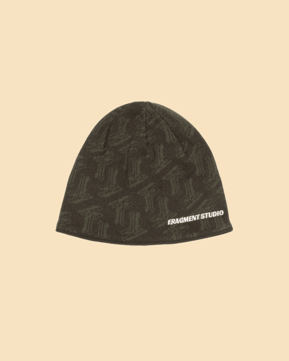 帽子 fragment mini Logo Beanie キッズファッション小物 fragment mini Logo Beanie