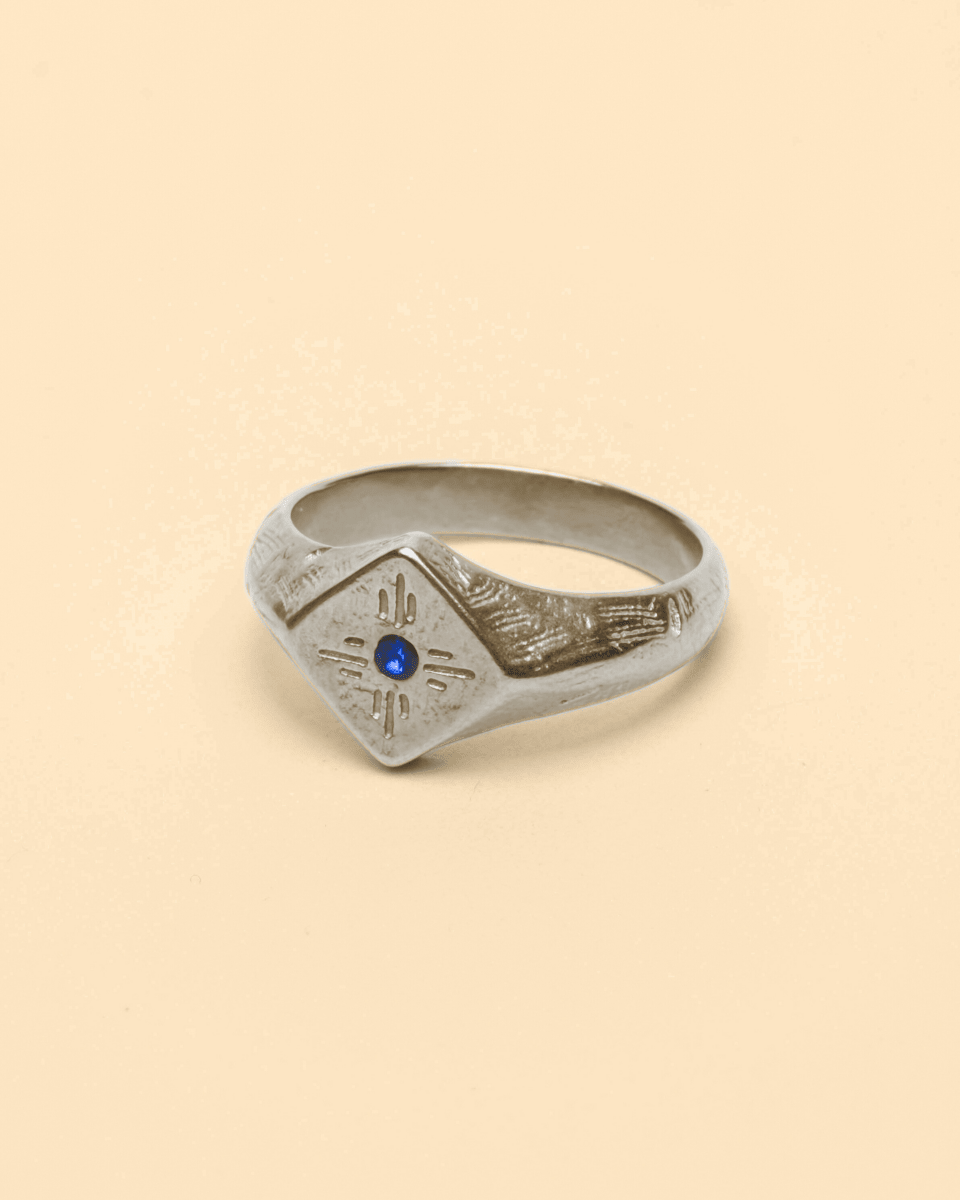 BLUE RAY RING - FRAGMENT STUDIO