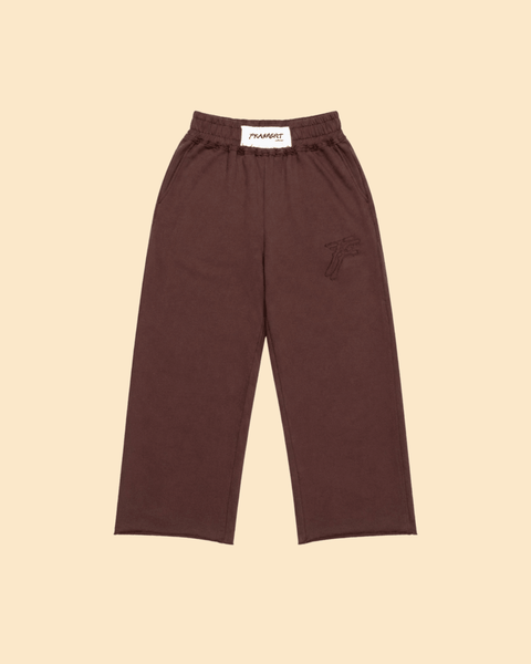 BROWN SWEATPANTS