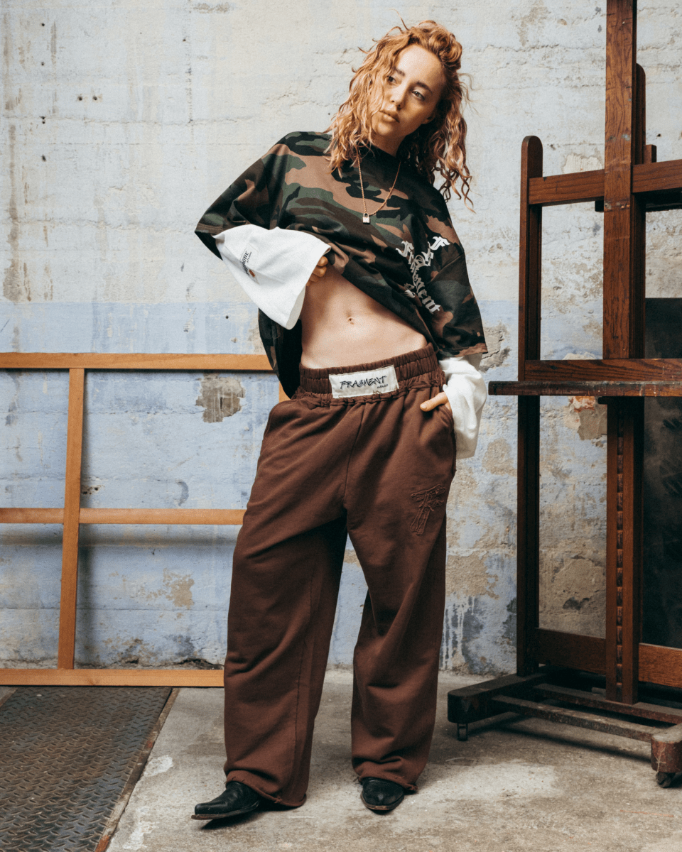 BROWN SWEATPANTS - FRAGMENT STUDIO