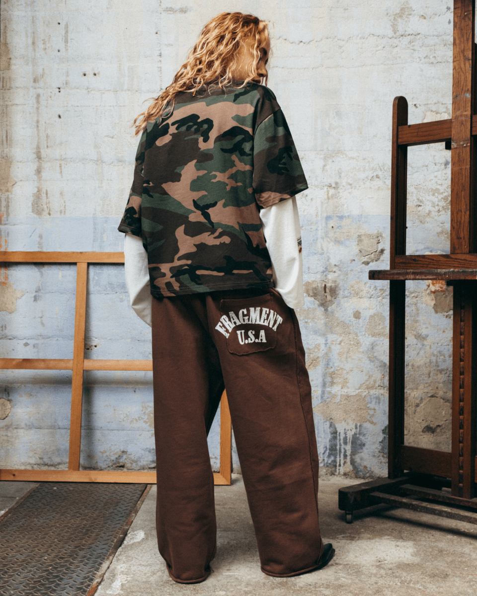 BROWN SWEATPANTS - FRAGMENT STUDIO