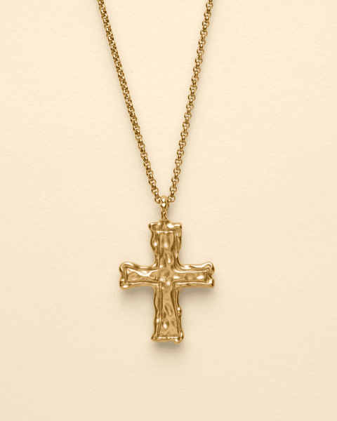 CROSS NECKLACE [GOLD]