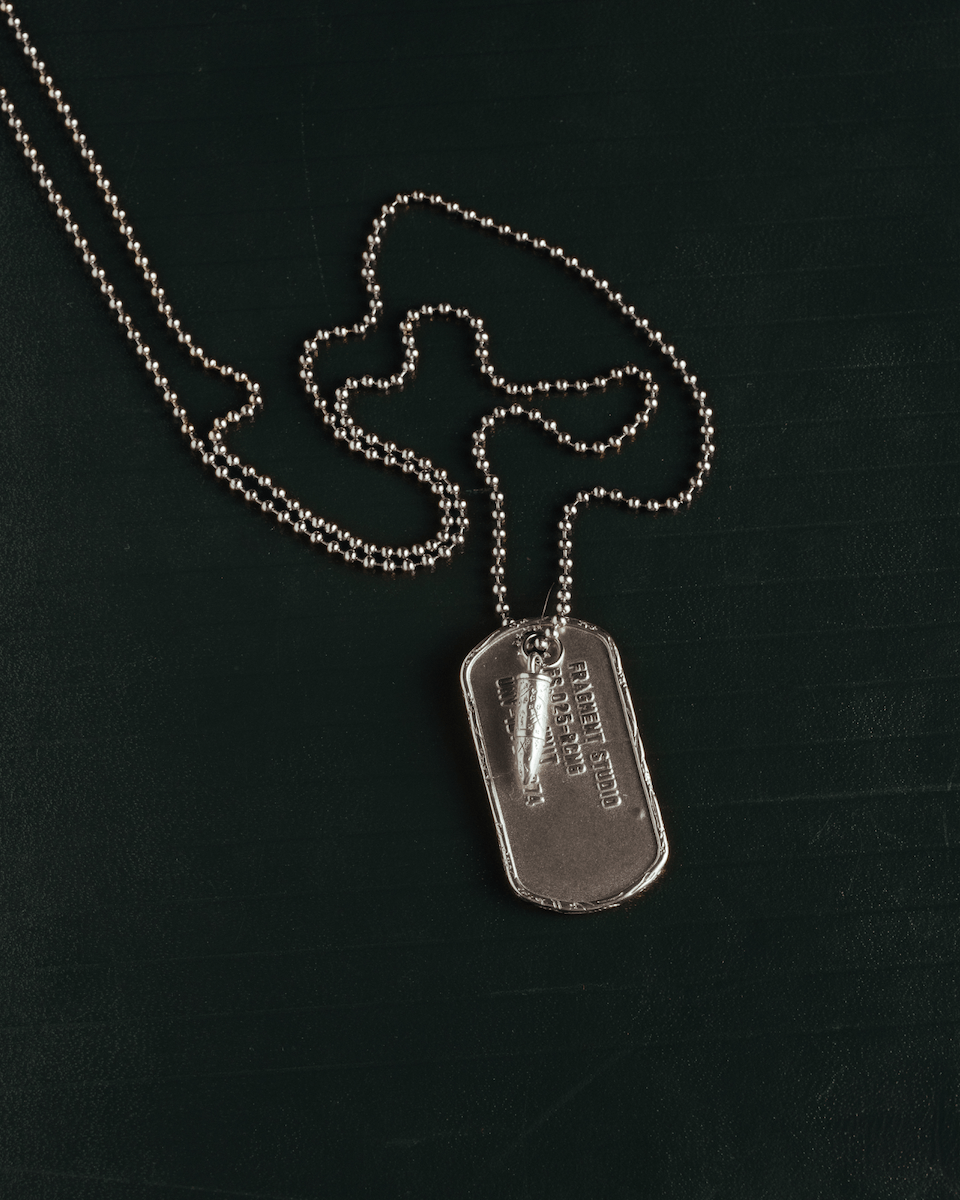 DOG TAG PENDANT - FRAGMENT STUDIO