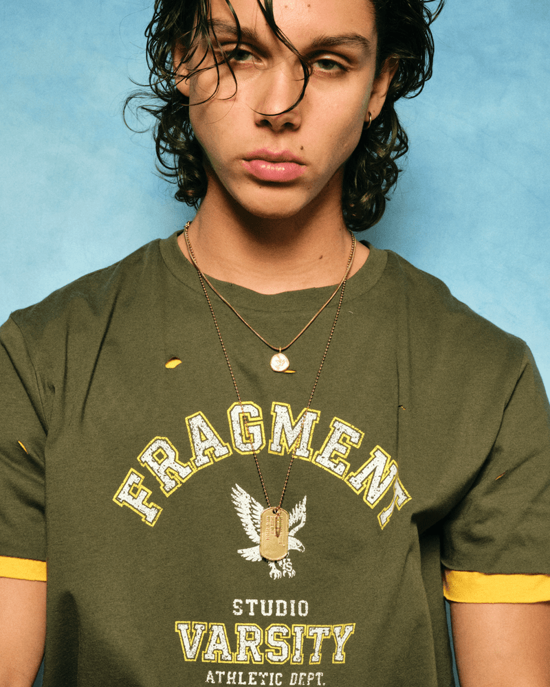 DOG TAG PENDANT [GOLD] - FRAGMENT STUDIO