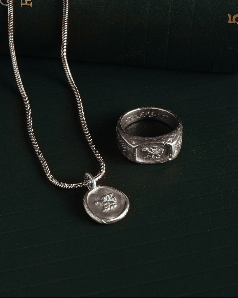 EAGLE MEDALLION PENDANT - FRAGMENT STUDIO