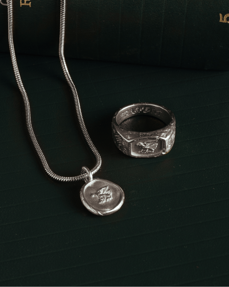 EAGLE MEDALLION PENDANT - FRAGMENT STUDIO