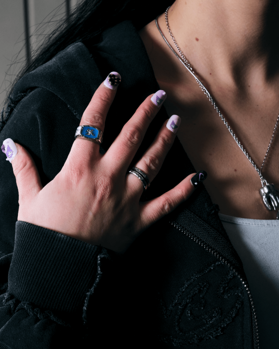 EAGLE RING - BLUE - FRAGMENT STUDIO