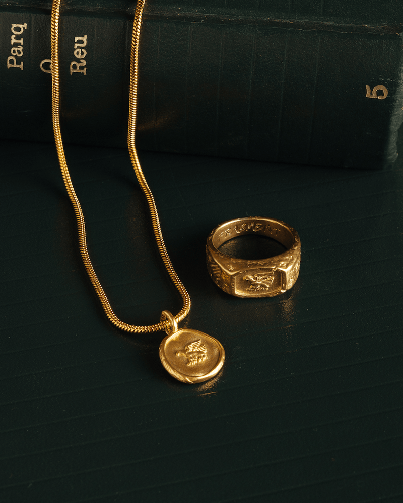 EAGLE RING [GOLD] - FRAGMENT STUDIO