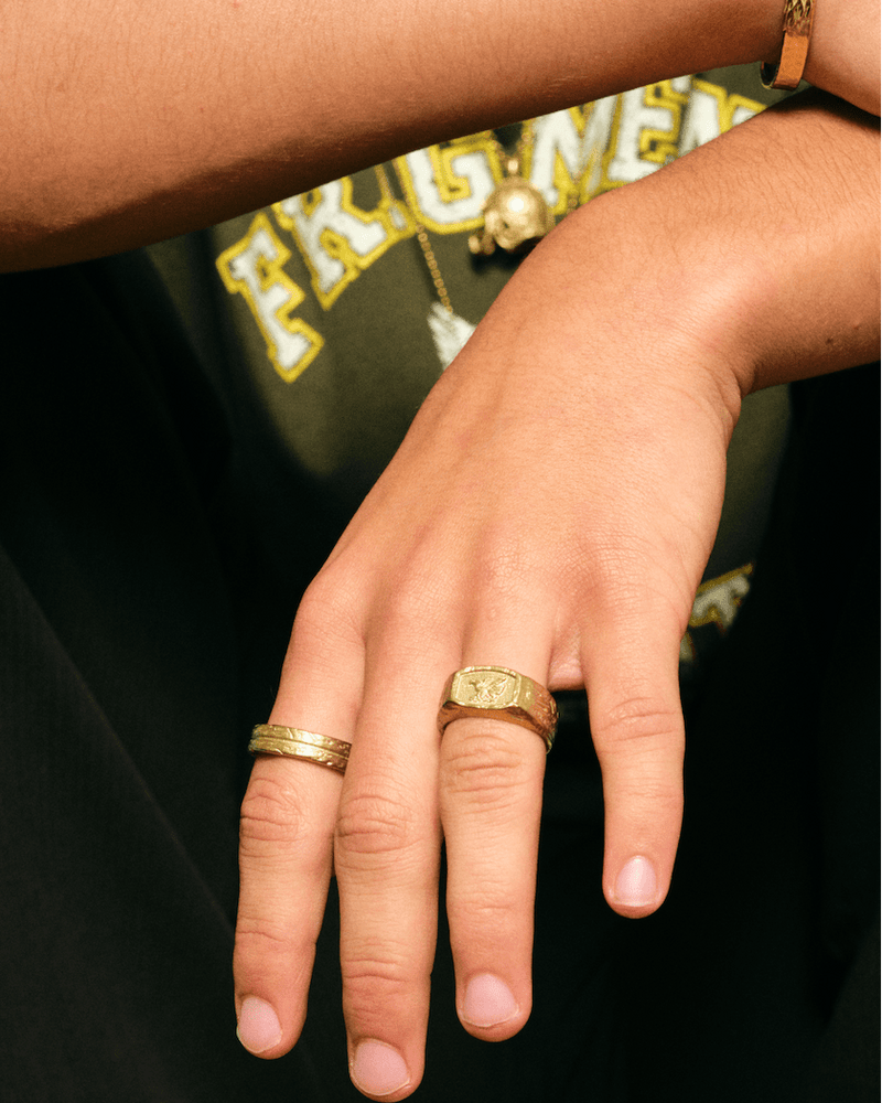 EAGLE RING [GOLD] - FRAGMENT STUDIO