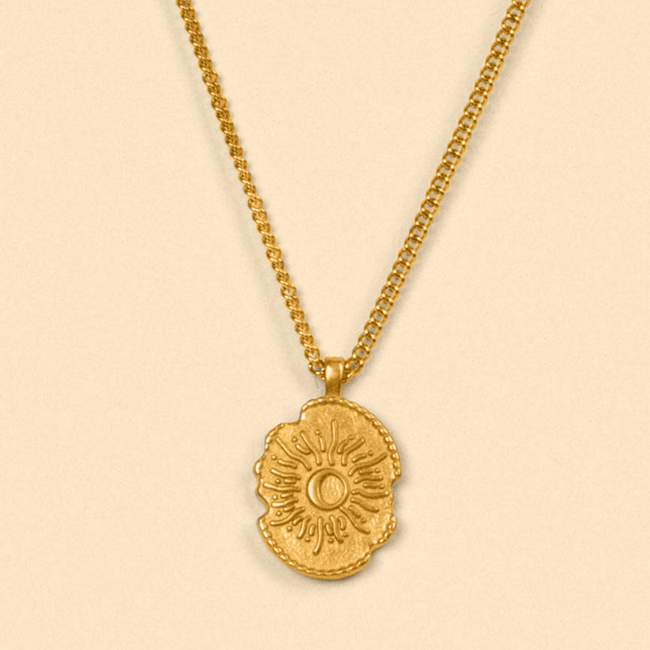 ECLIPSE NECKLACE [GOLD] - FRAGMENT STUDIO