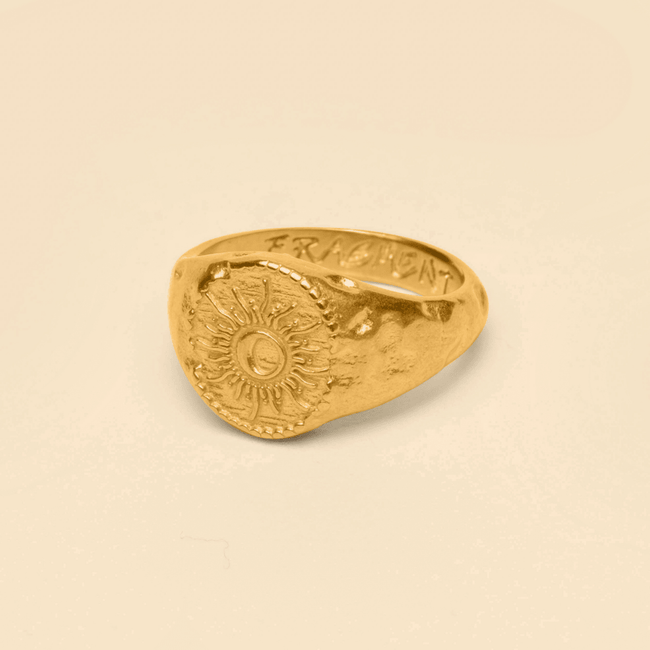 ECLIPSE RING [GOLD] - FRAGMENT STUDIO