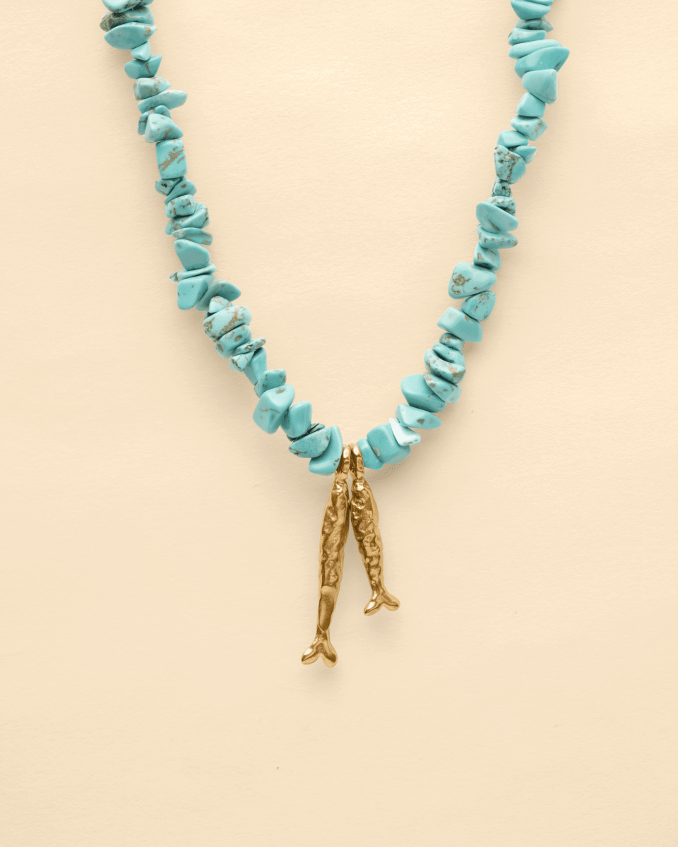 FISHES PENDANT [GOLD] - FRAGMENT STUDIO